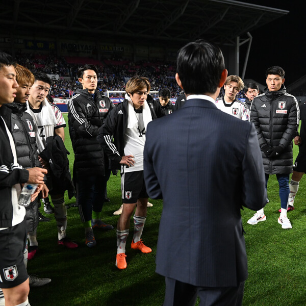 試合後の円陣